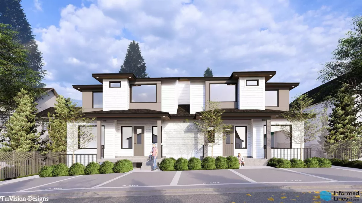 Exterior Rear Photo of 102 15050 Raven Place, Surrey, BC