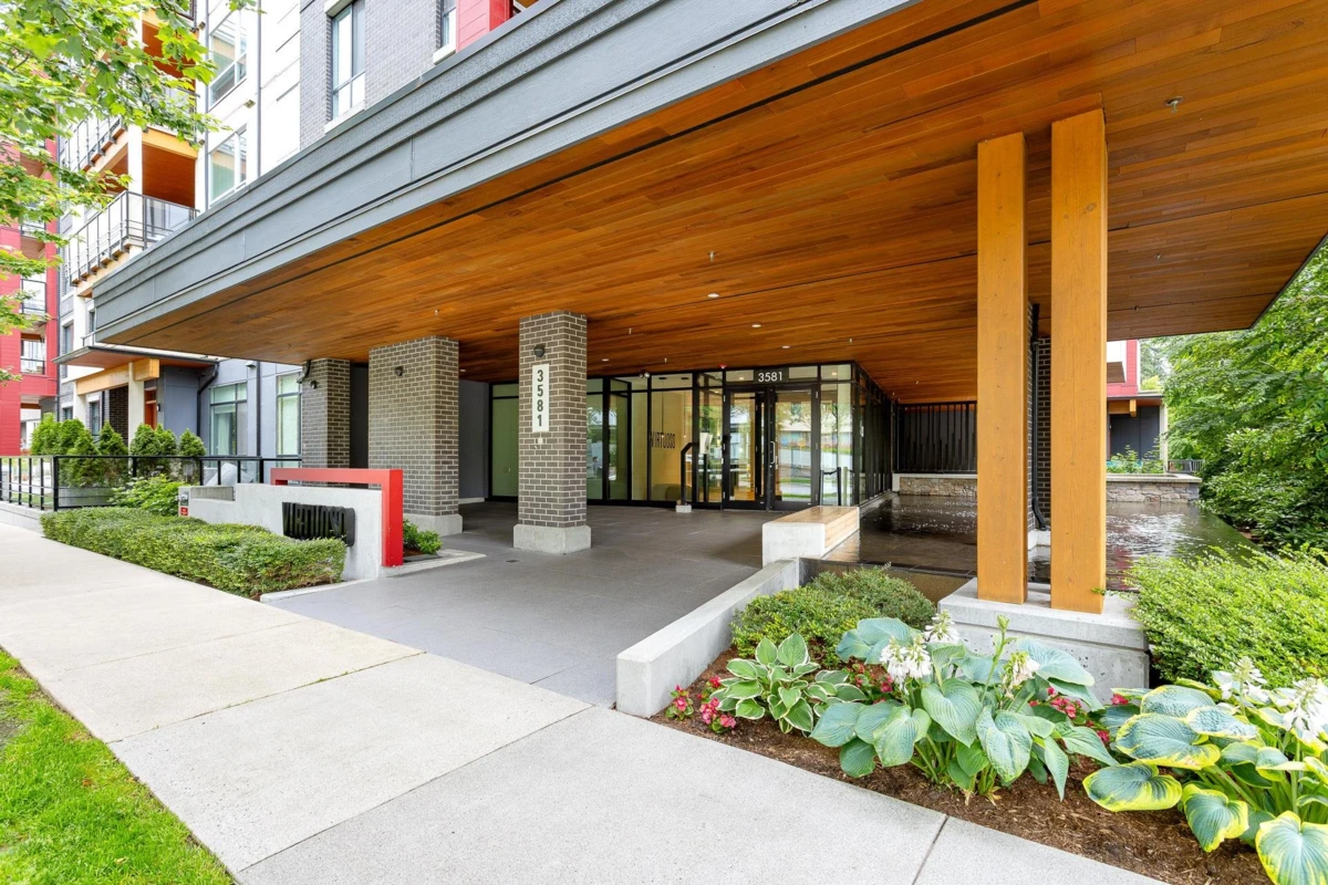 Exterior Rear Photo of 212 3581 Ross Drive, Vancouver, BC