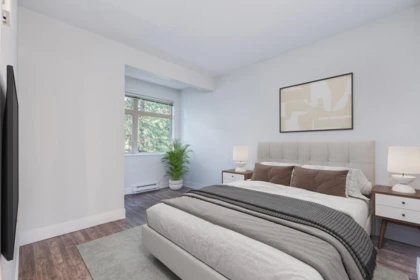 Primary Bedroom Photo of 203 2250 WESBROOK MALL, Vancouver BC V6T 0A6
