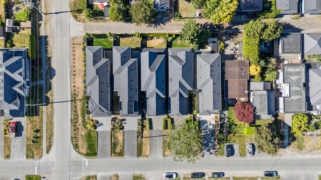 Aerial View of 3731 Garry Street, Richmond, BC