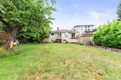 Aerial View of 627 Harrison Avenue, Coquitlam, BC