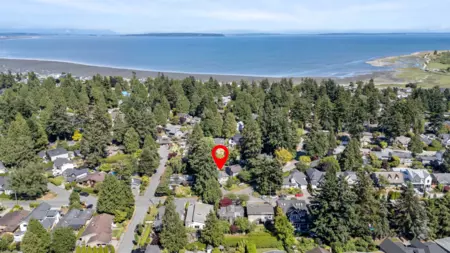 Aerial View of 1448 Farrell Avenue, Delta, BC