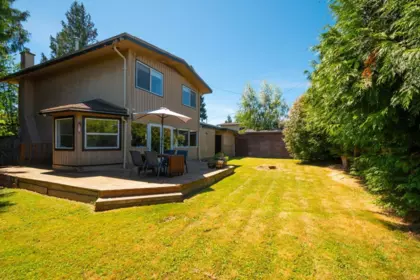 Backyard Photo of 3411 Wardmore Place, Richmond, BC