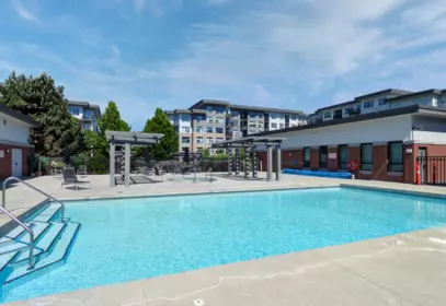 Aerial View of 506 9366 Tomicki Avenue, Richmond, BC