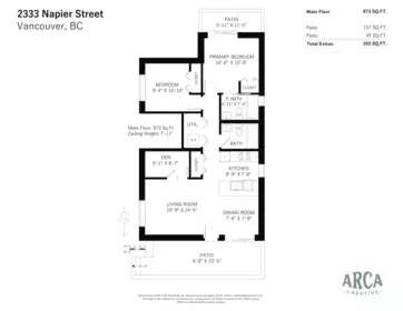 Street View Photo of 2333 Napier Street, Vancouver, BC