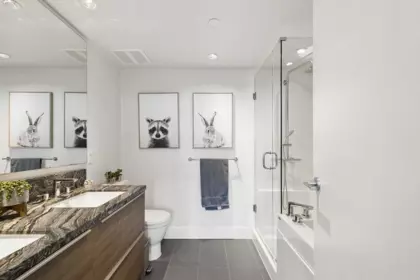 Basement Recreation Room Photo of 2303 1550 Fern Street, North Vancouver, BC