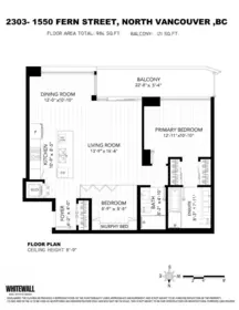 Community Amenities Photo (Clubhouse) of 2303 1550 Fern Street, North Vancouver, BC