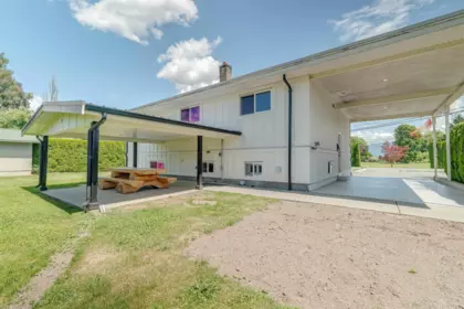 Exterior Rear Photo of 7135 Sumas Prairie Road, Sardis - Greendale, BC