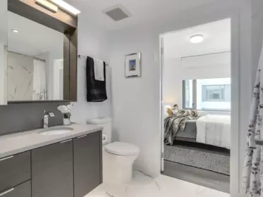 Bedroom 3 Photo of 808 1688 Pullman Porter Street, Vancouver, BC