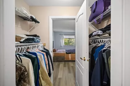Walk-In Closet Photo of 207 2962 Trethewey Street, Abbotsford, BC