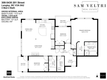 Street View Photo of 308 5430 201 Street, Langley, BC