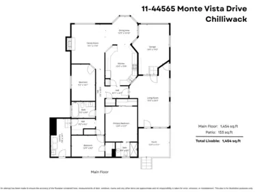 11 44565 Monte Vista Drive, Chilliwack, BC, Chilliwack — Manufactured Home for sale