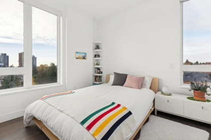 Bedroom 3 Photo of 603 7777 Cambie Street, Vancouver, BC