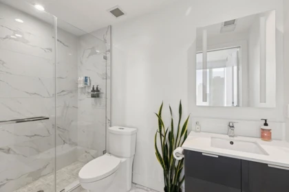 Guest Bathroom Photo of 603 7777 Cambie Street, Vancouver, BC