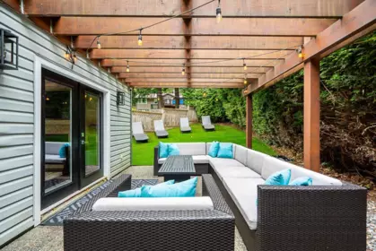 Aerial View of 5244 Cambridge Court, Delta, BC