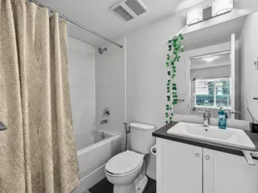 Basement Recreation Room Photo of 109 15850 85 Avenue, Surrey, BC