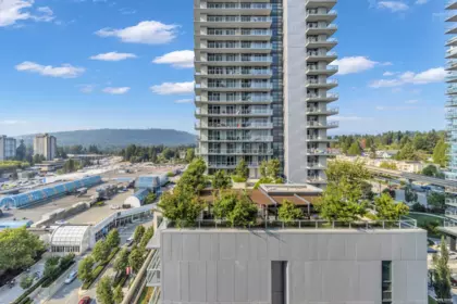 Aerial View of 911 3833 Evergreen Place, Burnaby, BC