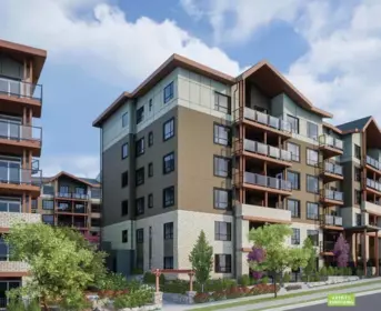 Exterior Rear Photo of 414 11063 Ravine Road, Surrey, BC