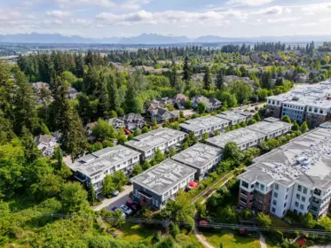 Aerial View of 39 3399 151 Street, Surrey, BC