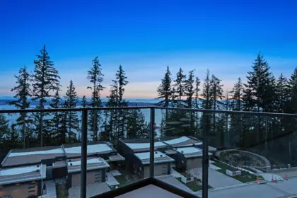 Aerial View of 602 3963 Uplands Way, West Vancouver, BC