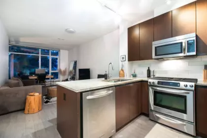 Dining Area Photo of 206 135 W 2nd Street, North Vancouver, BC