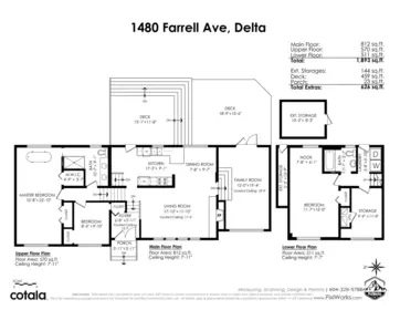 Living Room Photo of 1480 Farrell Avenue, Delta, BC