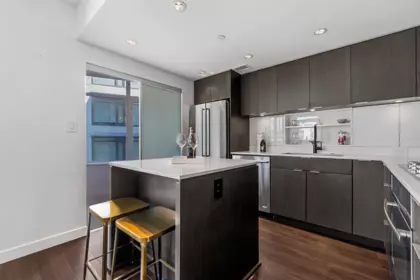 Kitchen Island Photo of 601 161 E 1st Avenue, Vancouver, BC