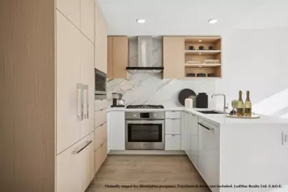 Kitchen Photo of 2304 4988 Bennett Street, Burnaby, BC
