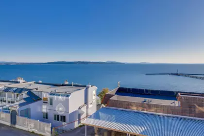 Aerial View of 15152 Victoria Avenue, White Rock, BC