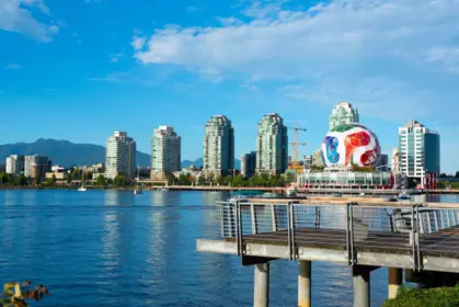 Front Yard Photo of 180 Athletes Way, Vancouver, BC