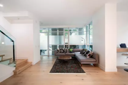 Living Room Photo of 180 Athletes Way, Vancouver, BC