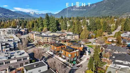 Aerial View of 3218 Highland Boulevard, North Vancouver, BC