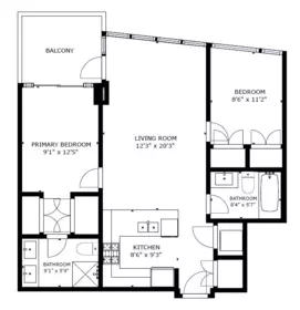 901 1455 George Street, White Rock, BC, White Rock — Apartment/Condo for sale
