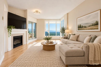 Family Room Photo of 3003 1178 Heffley Crescent, Coquitlam, BC