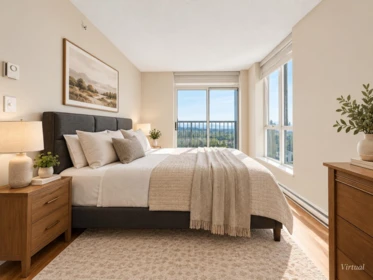 Primary Bedroom Photo of 3003 1178 Heffley Crescent, Coquitlam, BC