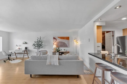 Living Room Photo of 101 2412 Alder Street, Vancouver, BC