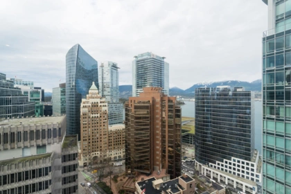 Aerial View of 2401 838 W Hastings Street, Vancouver, BC