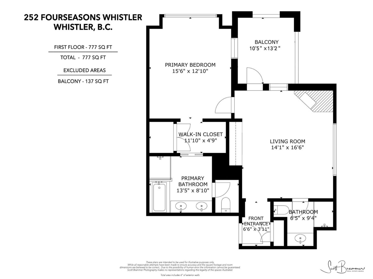 Hallway Photo of 252 4591 Blackcomb Way, Whistler, BC