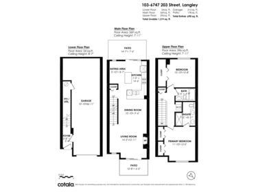103 6747 203 Street, Langley, BC, Langley — Townhouse for sale