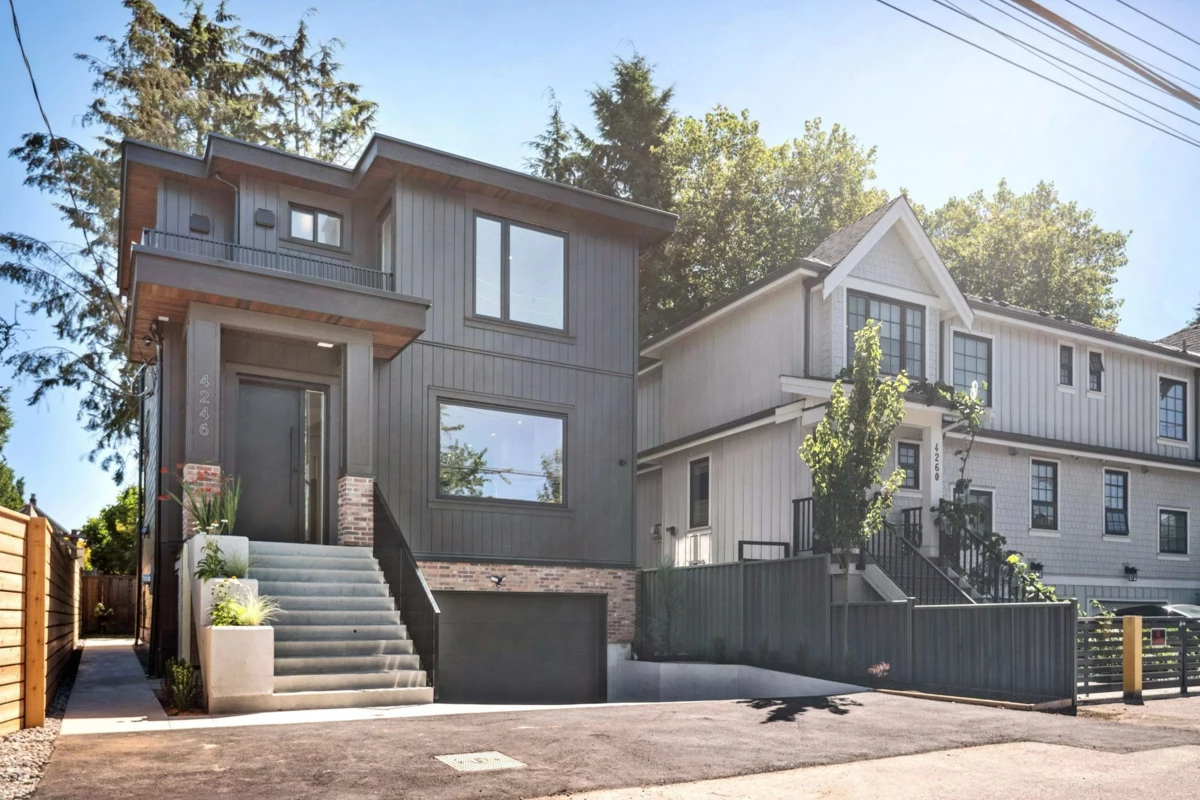 Exterior Rear Photo of 4246 Watson Street, Vancouver, BC