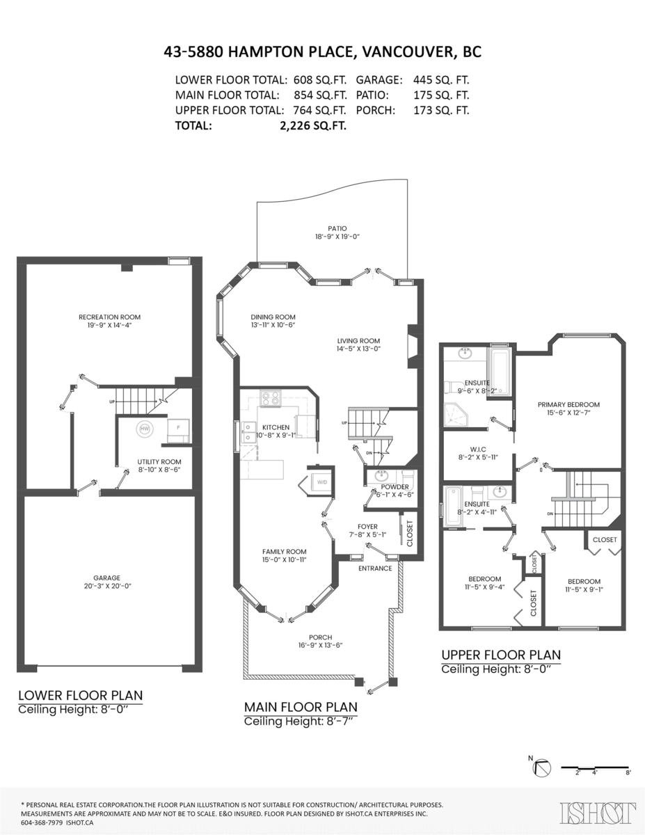 Playground / Recreational Area Near 43 5880 Hampton Place, Vancouver, BC