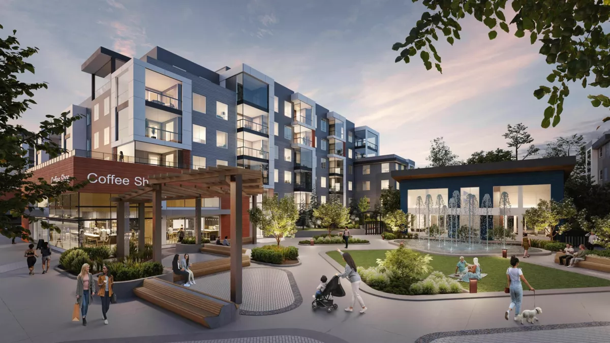 Living Room Photo of 407 19885 76 Avenue, Langley, BC