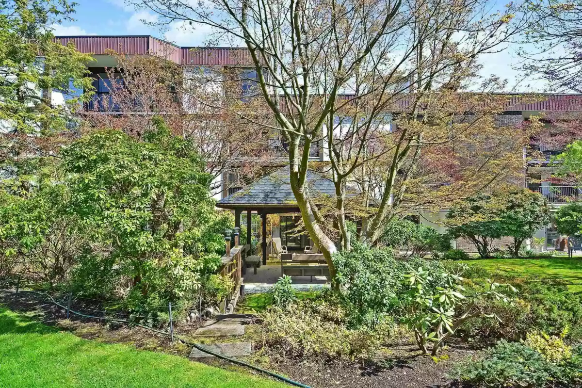 Aerial View of 111 1521 Blackwood Street, White Rock, BC