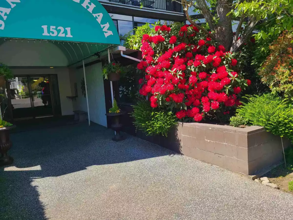 Exterior Rear Photo of 111 1521 Blackwood Street, White Rock, BC