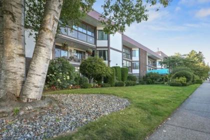 Aerial View of 111 1521 Blackwood Street, White Rock, BC