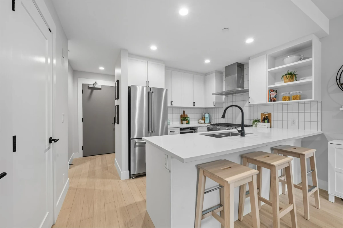 Exterior Front Photo of 201 22226 Brown Avenue, Maple Ridge, BC