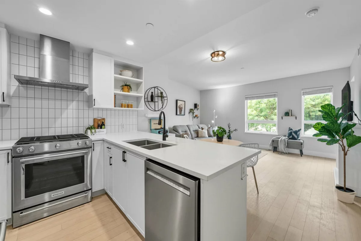 Exterior Rear Photo of 201 22226 Brown Avenue, Maple Ridge, BC