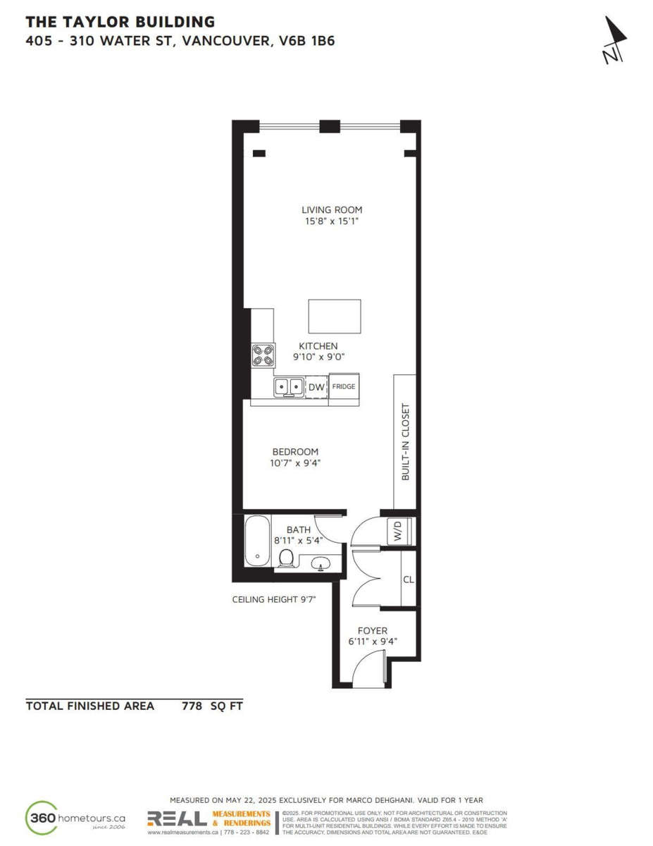 Outdoor Deck Photo of 405 310 Water Street, Vancouver, BC