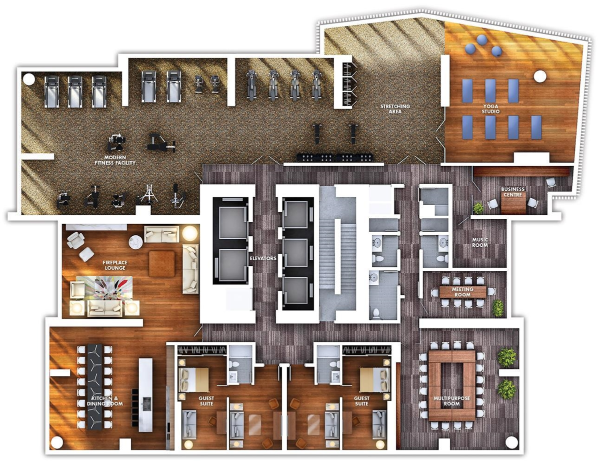 Loft / Bonus Room Photo of 4303 4650 Brentwood Boulevard, Burnaby, BC