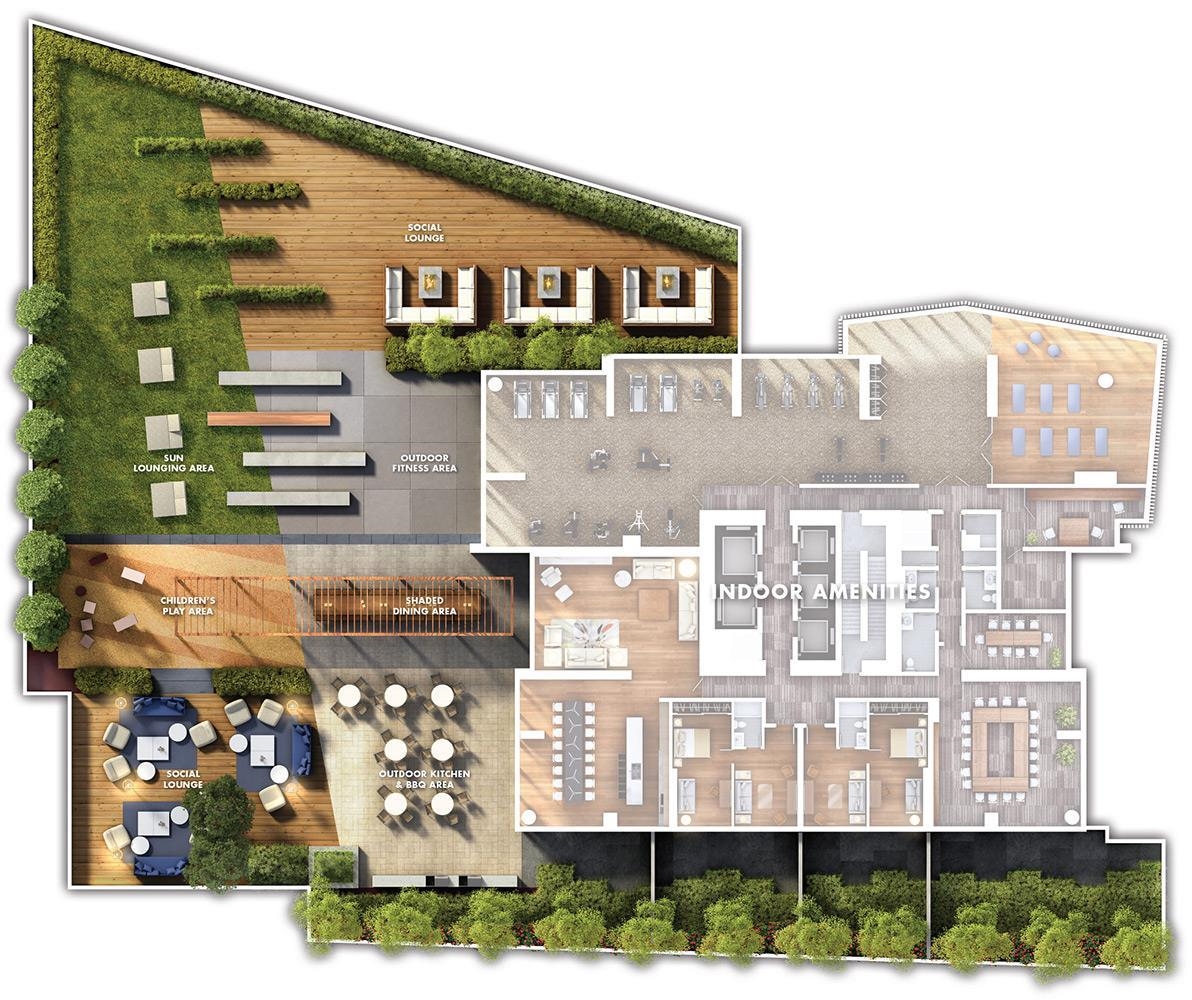 Staircase Photo of 4303 4650 Brentwood Boulevard, Burnaby, BC